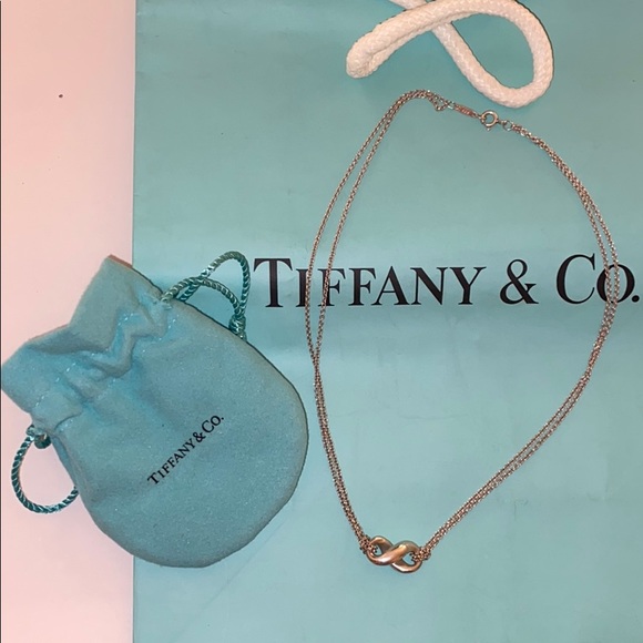 Tiffany & Co. Jewelry - ‼️ FINAL Price Tiffany Infinity Necklace Sterling